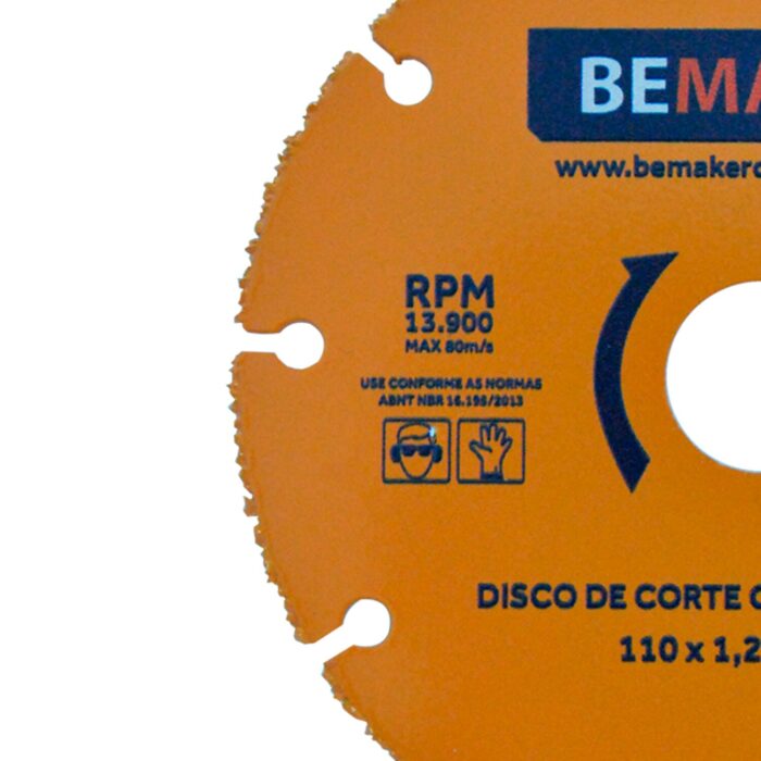 Disco de Corte de Tungstênio - 110x1,2x20 mm - Image 2