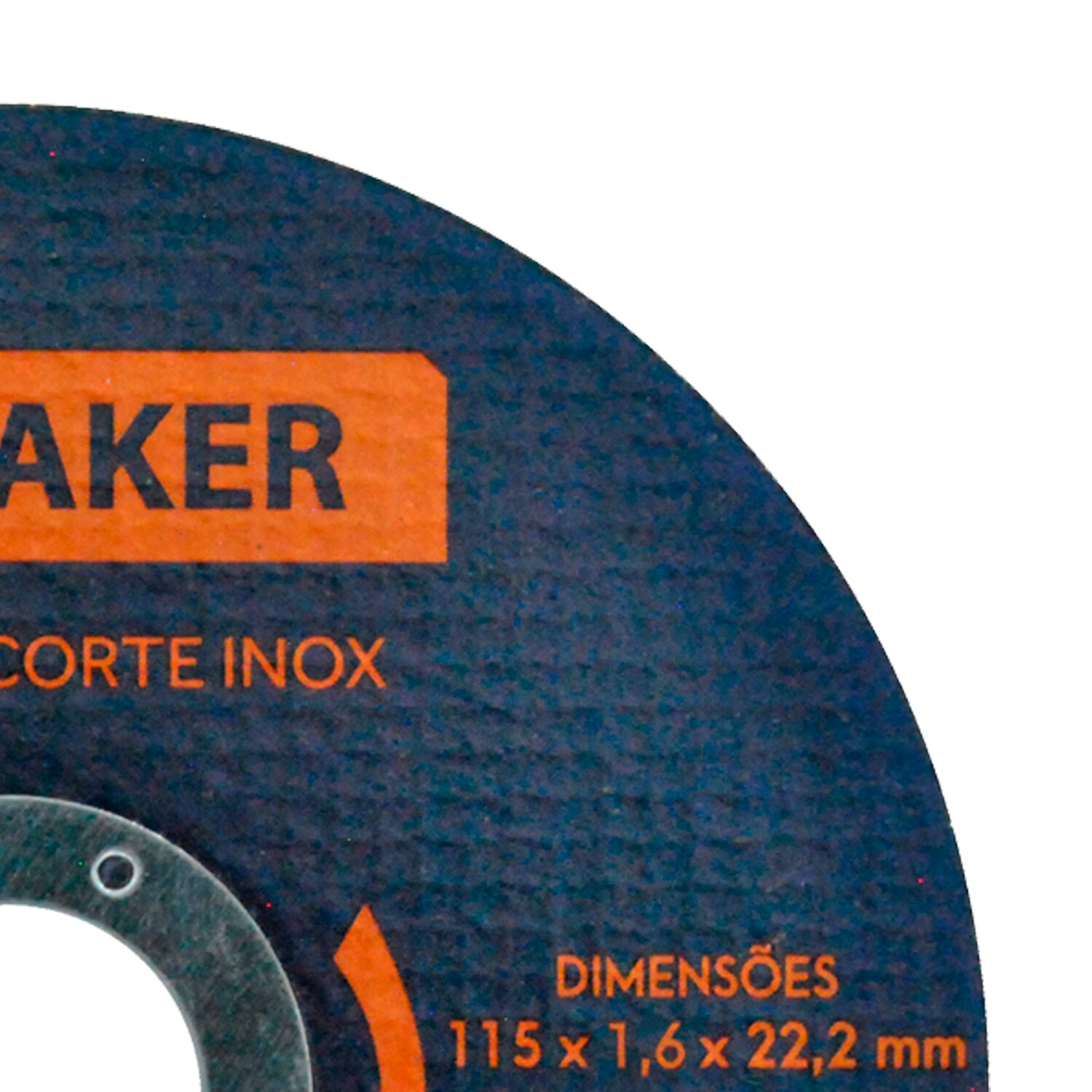 Disco de Corte Inox 115x1,6x22,2 mm - Imagem 4