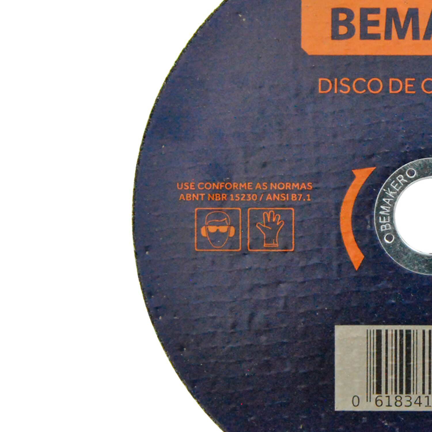 Disco de Corte Inox 180x1,6x22,2 mm - Imagem 2