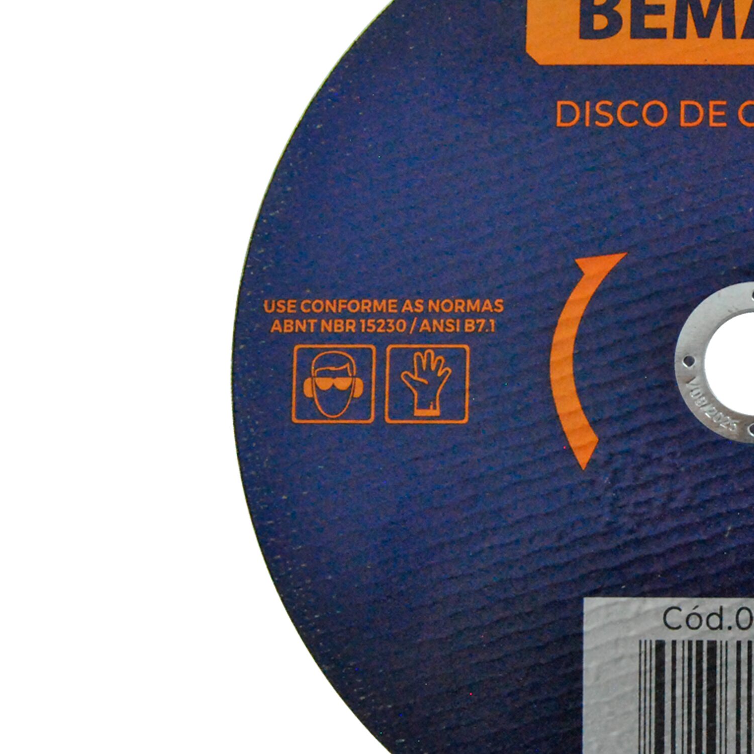 Disco de Corte Inox 230x1,9x22,2 mm - Imagem 2