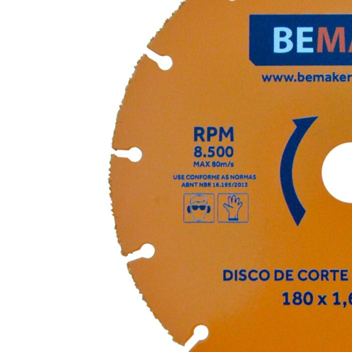 Disco de Corte de Tungstênio - 180x1,4x22,2 mm - Image 2
