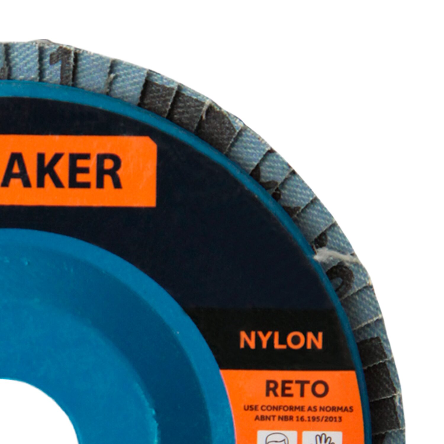 Disco Flap Reto de Óx. de Zircônio - 115x22,2mm ZN120 - Imagem 4