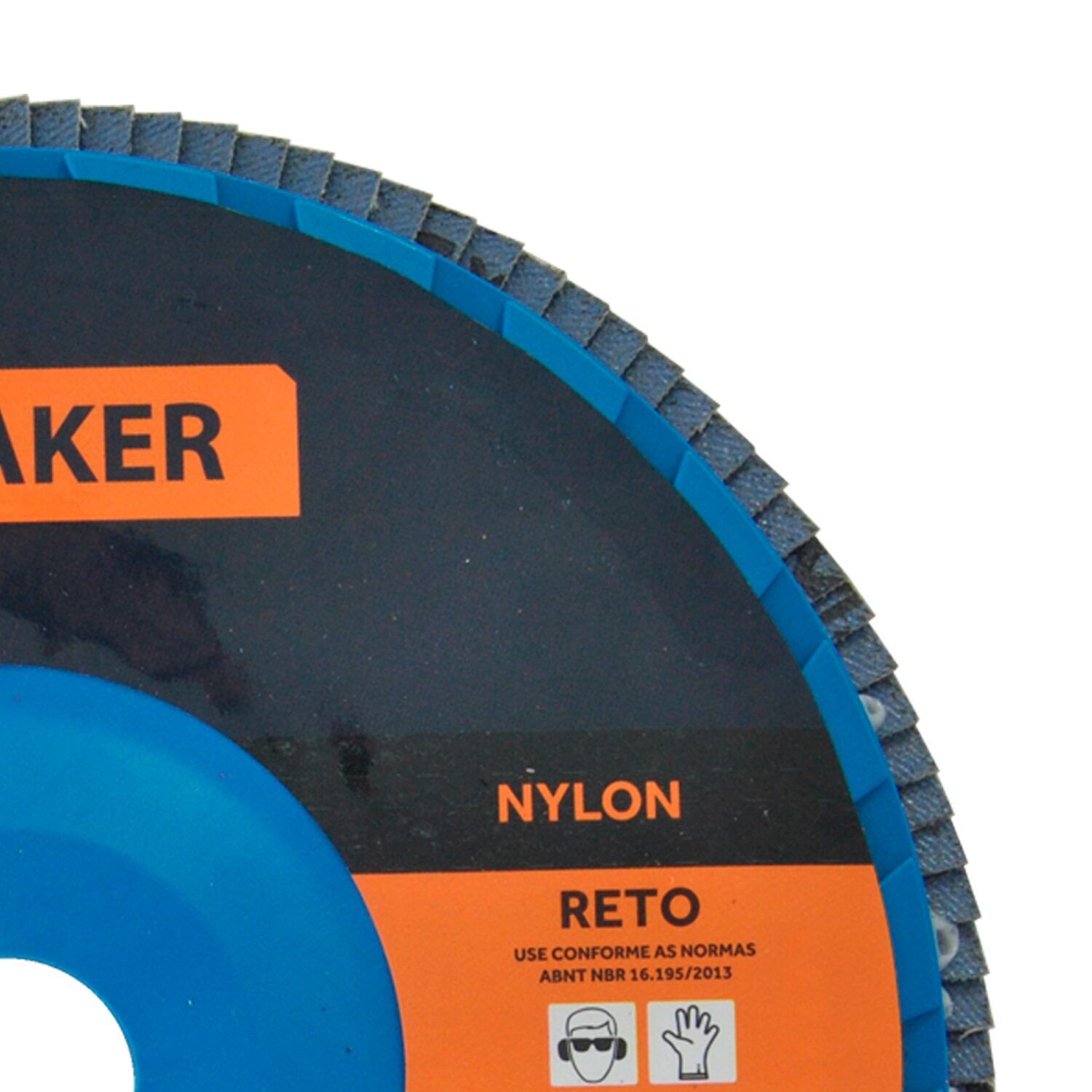 Disco Flap Reto de Óx. de Zircônio - 180x22,2mm ZN120 - Imagem 4