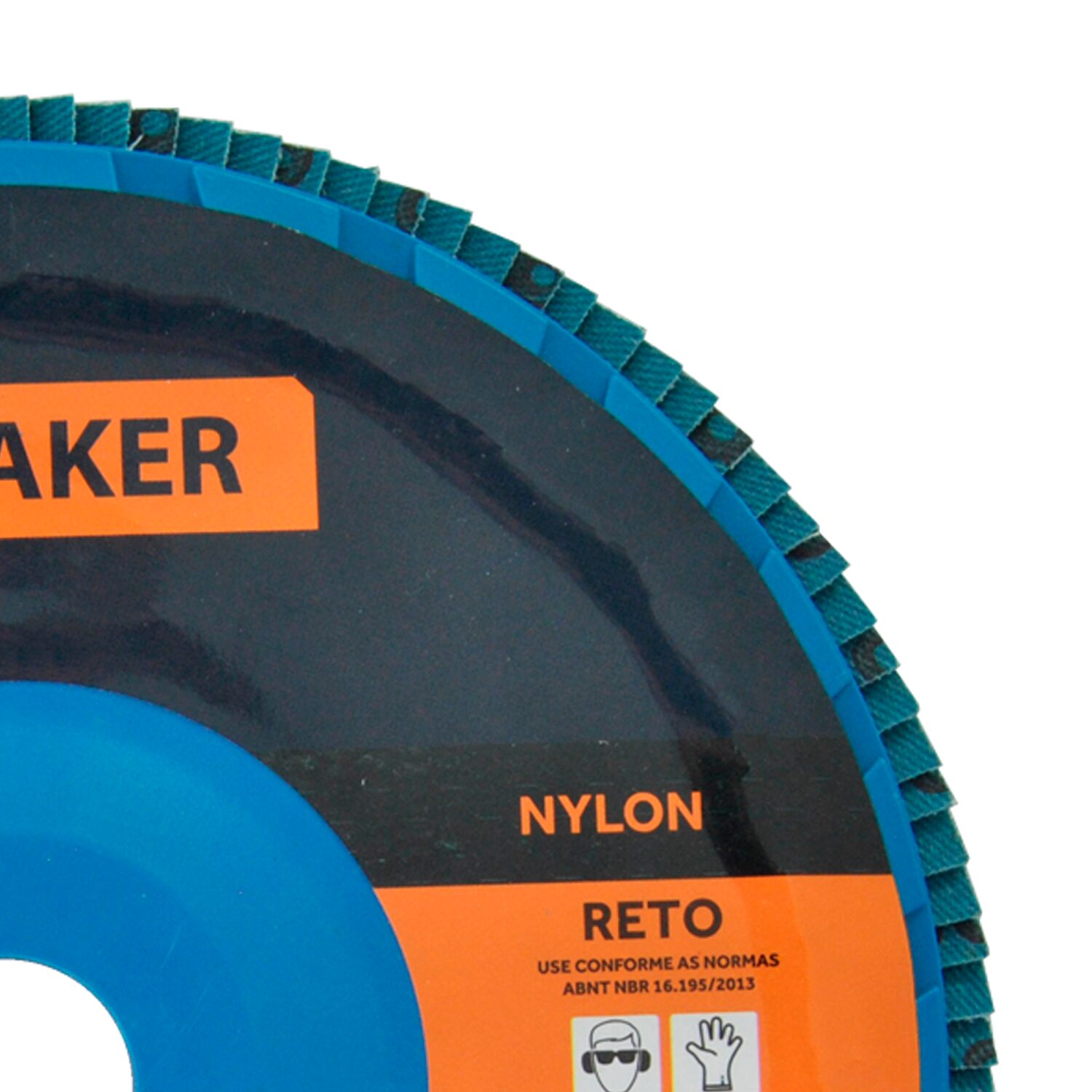 Disco Flap Reto de Óx. de Zircônio - 180x22,2mm ZN 60 - Imagem 4