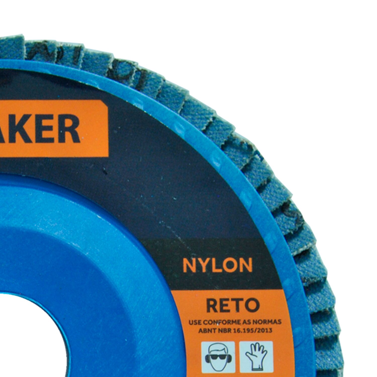 Disco Flap Reto de Óx. de Zircônio - 115x22,2mm ZN 60 - Imagem 4