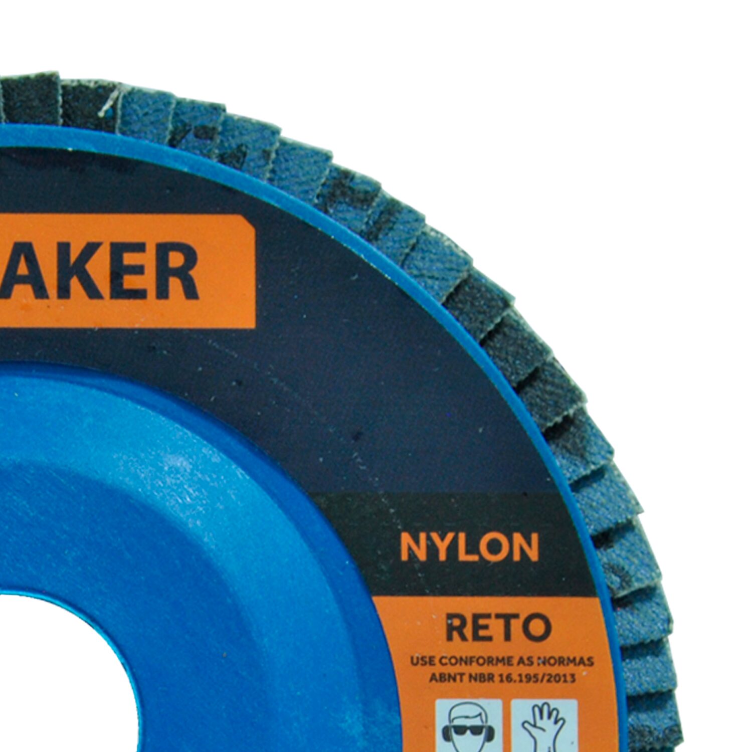 Disco Flap Reto de Óx. de Zircônio - 115x22,2mm ZN 80 - Imagem 5