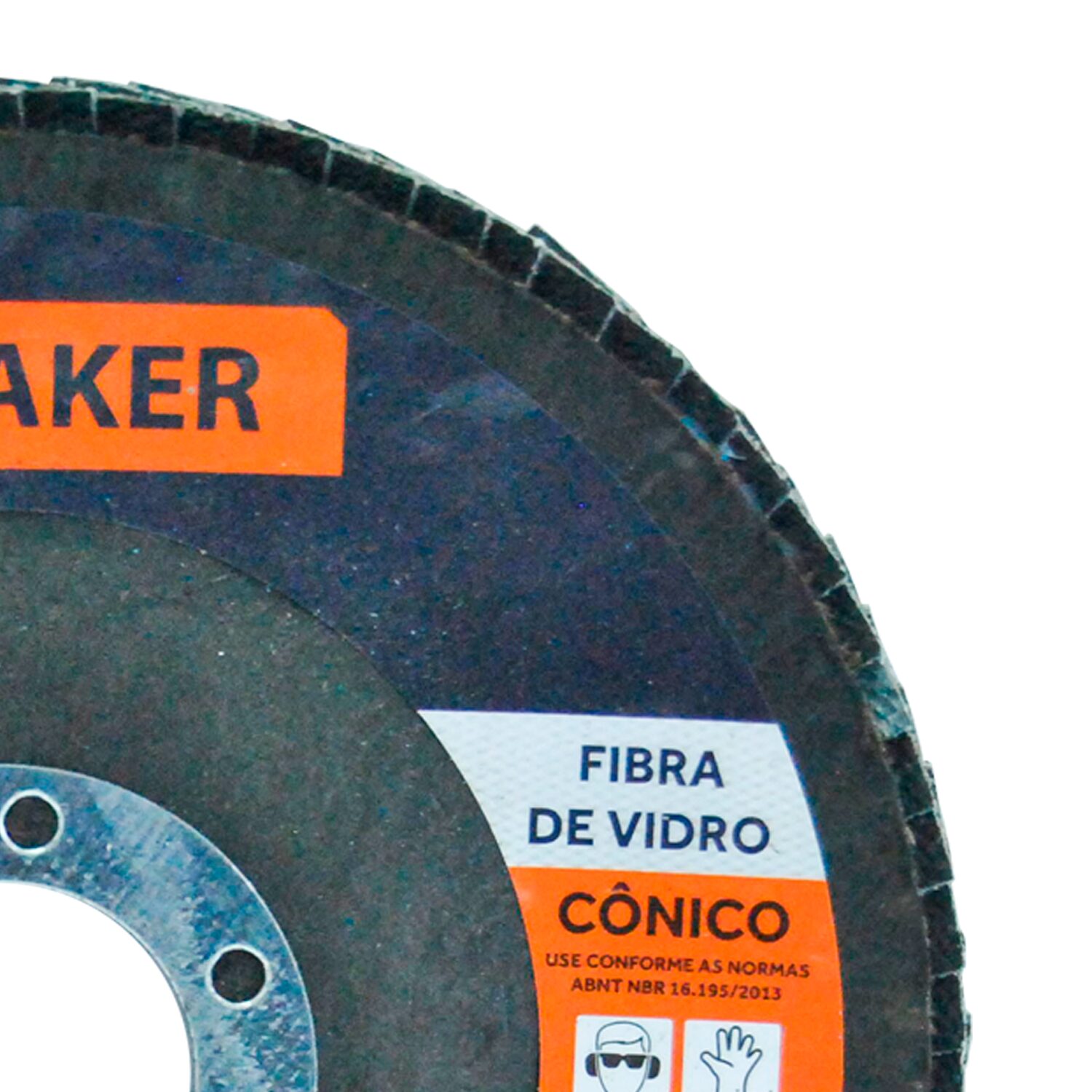 Disco Flap Cônico de Óx. de Alumínio Calcinado – 115x22,2mm CF100 - Imagem 4