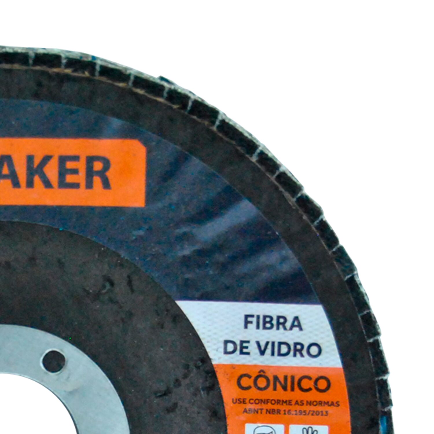 Disco Flap Cônico de Óx. de Alumínio Calcinado – 115x22,2mm CF 60 - Imagem 4