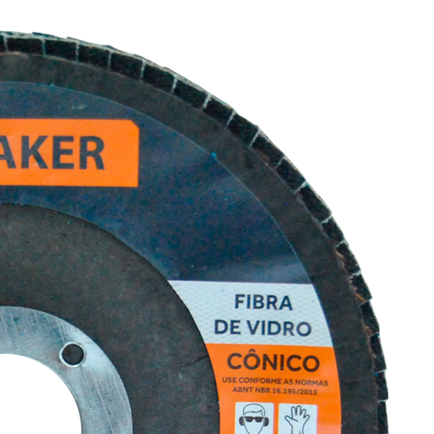 Disco Flap Cônico de Óx. de Alumínio Calcinado – 115x22,2mm CF 80 - Imagem 4