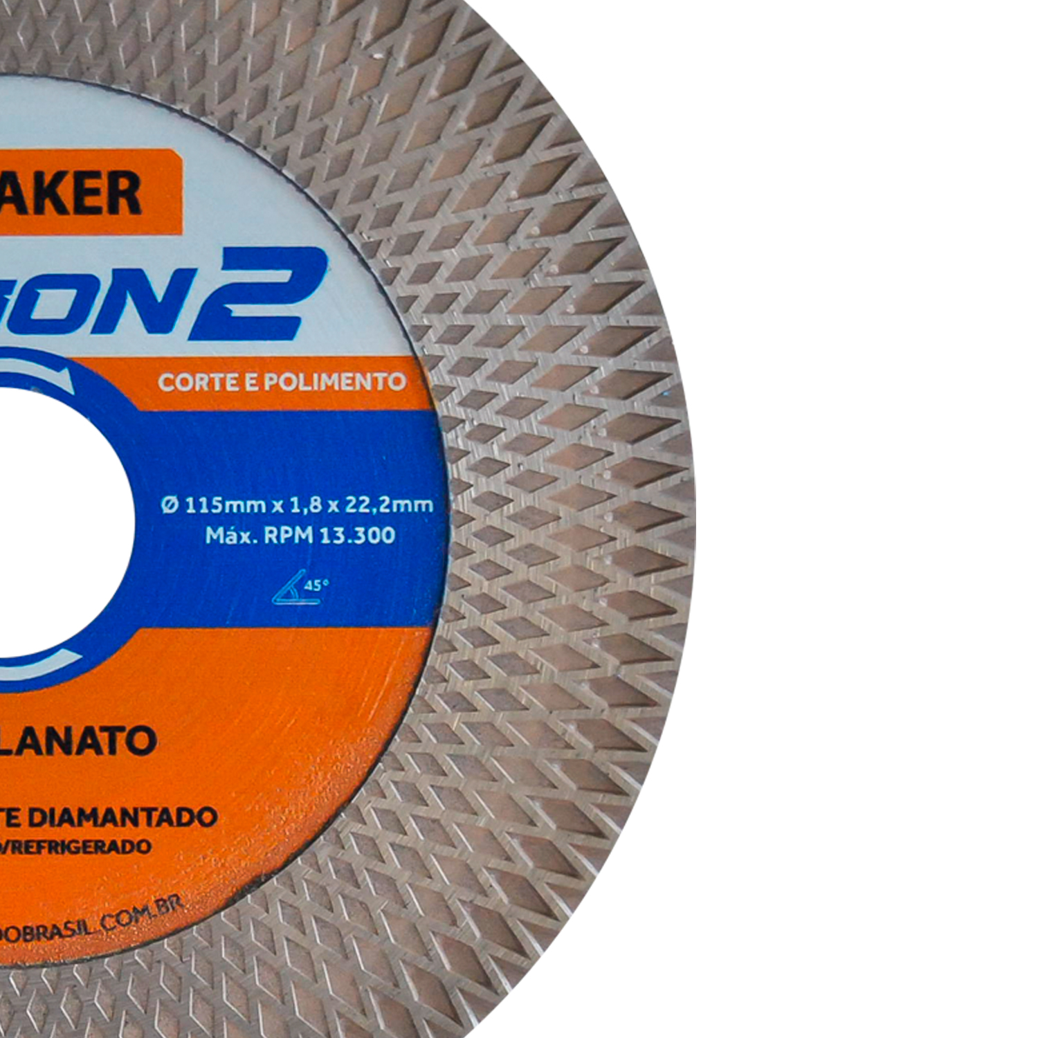 Disco Diamantado Fusion 2 - 115x1,8x22,2 mm - Imagem 3