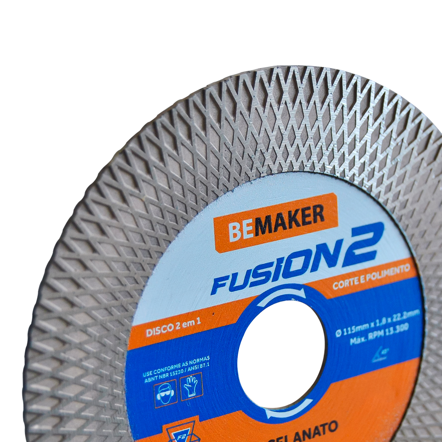 Disco Diamantado Fusion 2 - 115x1,8x22,2 mm - Imagem 5