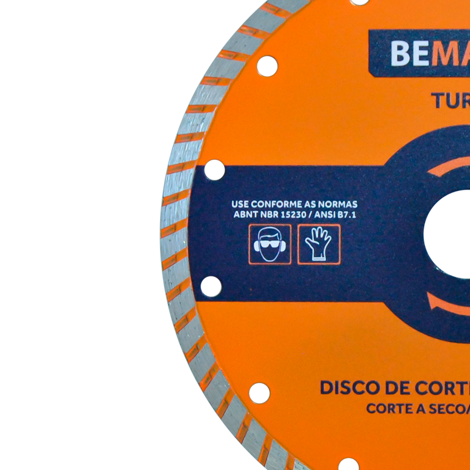 Disco de Corte Diamantado Turbo - 180x2,1x25,4 mm - Imagem 2