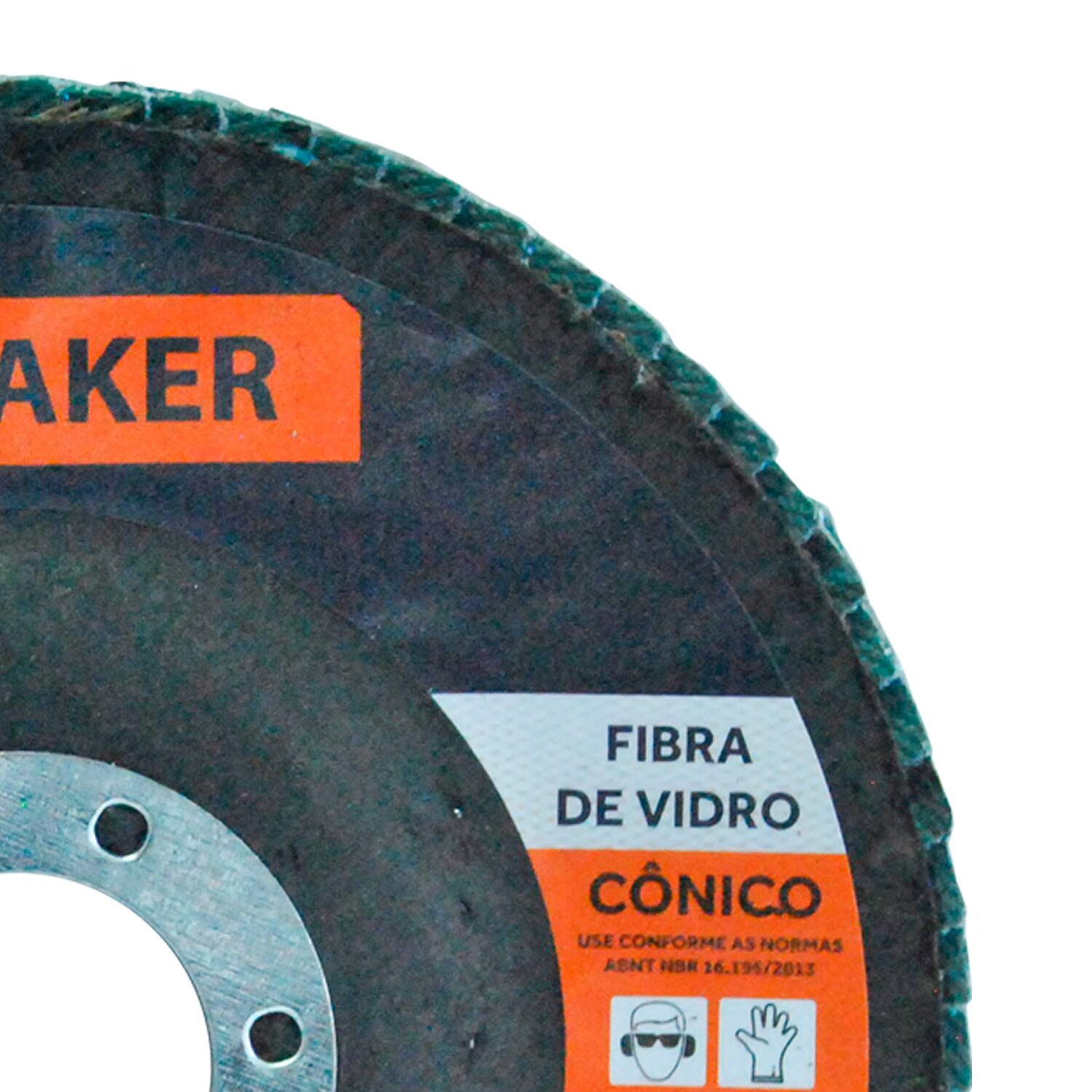 Disco Flap Cônico de Óx. de Zircônio – 115x22,2mm ZF 40 - Imagem 4