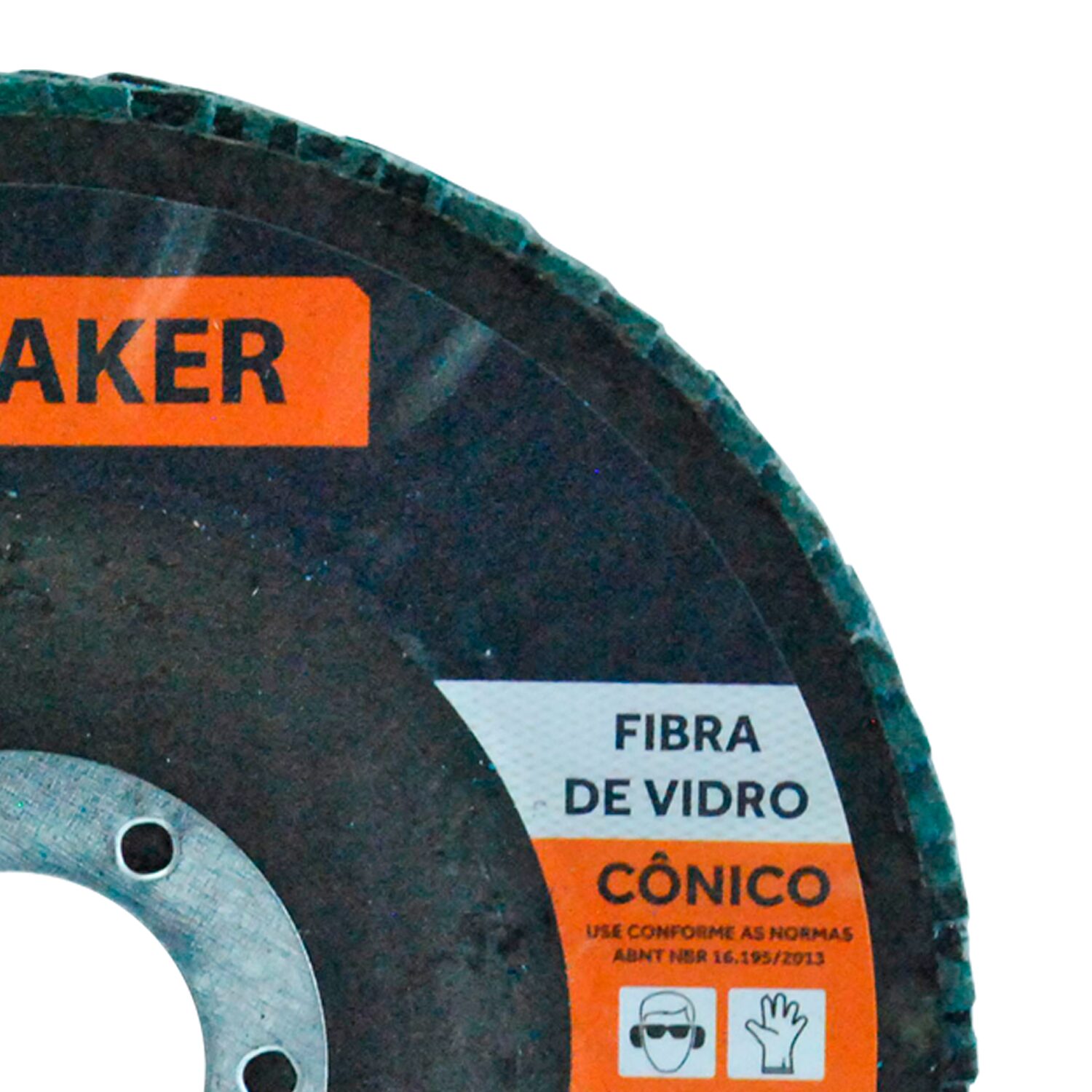 Disco Flap Cônico de Óx. de Zircônio – 115x22,2mm ZF 60 - Imagem 4