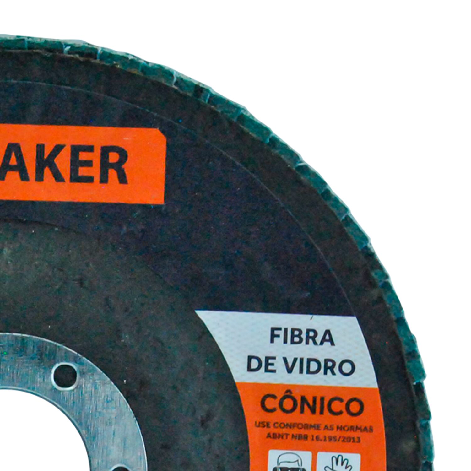 Disco Flap Cônico de Óx. de Zircônio – 115x22,2mm ZF 80 - Imagem 4